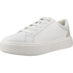 Buty GEOX D NHENBUS Biały. Białe buty trekkingowe Geox, ze skóry, bez zapięcia. Za 365.99 zł.