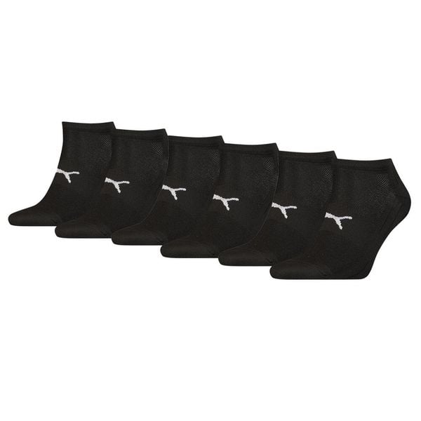 Skarpety Puma Sport Sneaker Light, 6 pary czarnym. Czarne skarpetki Puma, bez wzorów, z elastanu. Za 162.99 zł.