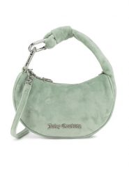 Juicy Couture Torebka BIJXT5311WPO Zielony. Zielone torebki klasyczne Juicy Couture, bez wzorów, z materiału, bez dodatków. Za 299.99 zł.