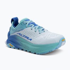 Buty do biegania damskie Altra Olympus 6. Niebieskie buty do biegania Altra, bez wzorów, bez zapięcia, do biegania. Za 709.99 zł.