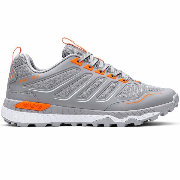 Buty hokejowe Grays Hockey. Szare buty treningowe GRAYS, bez wzorów, z materiału, bez zapięcia. Za 475.00 zł.