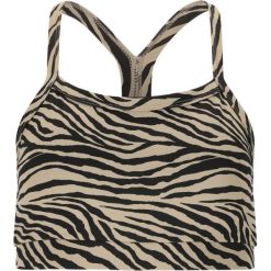 Biustonosz dla kobiet Athlecia Larissa. Brązowe biustonosze sportowe Athlecia, bez wzorów. Za 195.50 zł.