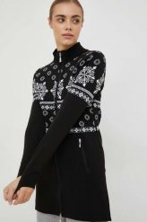 Newland bluza sportowa Cosma damski kolor czarny. Czarne bluzy bez kaptura Newland, l, bez wzorów, bez kaptura. W wyprzedaży za 679.99 zł.