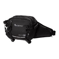 Torebka biodrowa nerka Acepac Onyx 5 MKIII. Czarne nerki i saszetki ACEPAC, bez wzorów, bez dodatków. Za 247.99 zł.
