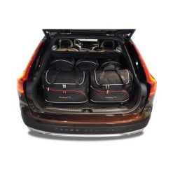 Torby Do Bagażnika Volvo V90 Cross Country 2016+ 5Szt Kjust. Czarne torby podróżne KJUST, bez wzorów. Za 1,595.00 zł.