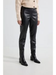 Josephine & Co Spodnie "Amy" w kolorze czarnym rozmiar: 40. Czarne spodnie materiałowe Josephine & Co, bez wzorów, z materiału. Za 240.99 zł.