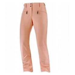 Damskie Spodnie Snowboardowe Edge. Czerwone spodnie narciarskie Salomon, bez wzorów, snowboardowy. Za 632.99 zł.