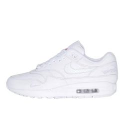 Buty do chodzenia dla dorosłych Air Max 1 '87 SP Supreme Triple White. Białe buty do biegania Nike, bez wzorów, z materiału, bez zapięcia, do biegania, nike air max. Za 1,762.40 zł.