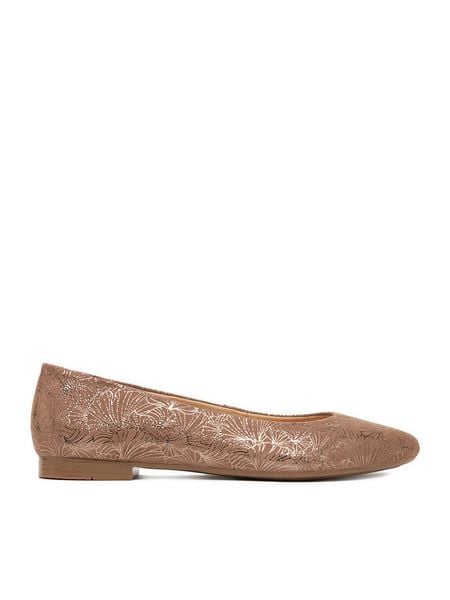 Lasocki Baleriny CEO-RST-KAJA-03F Beżowy. Brązowe baleriny Lasocki, bez wzorów, ze skóry, bez obcasa, bez zapięcia. Za 159.99 zł.