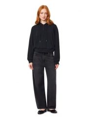Scotch & Soda Bluza w kolorze czarnym rozmiar: XS. Czarne bluzy Scotch & Soda, xs, bez wzorów, bez ramiączek, z kapturem. Za 324.95 zł.
