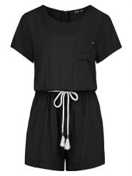 Eight2Nine Kombinezon w kolorze czarnym rozmiar: S. Czarne kombinezony Eight2Nine, s, bez wzorów, z wiskozy, klasyczne, bez kołnierzyka, bez ramiączek. Za 69.91 zł.