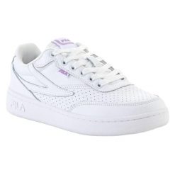 Trampki Damskie Skóra Sevaro. Białe trampki Fila, bez wzorów, ze skóry, bez zapięcia. Za 547.99 zł.