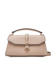 Guess Torebka HWVG96 55200 Beżowy. Brązowe torebki klasyczne Guess, z aplikacjami, ze skóry, bez dodatków. Za 309.99 zł.