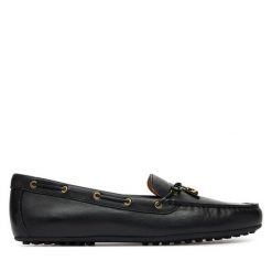 Mokasyny LAUREN RALPH LAUREN. Czarne mokasyny Lauren Ralph Lauren, bez wzorów. Za 539.99 zł.