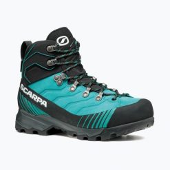 Buty trekkingowe damskie SCARPA Ribelle TRK GTX. Niebieskie trekkingi Scarpa, bez wzorów, bez zapięcia, trekkingowe. Za 1,292.45 zł.