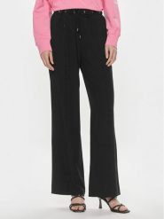 Liu Jo Sport Spodnie materiałowe TA4261 TS423 Czarny Regular Fit. Czarne spodnie materiałowe Liu Jo Sport, bez wzorów, z materiału, sportowe. Za 389.99 zł.