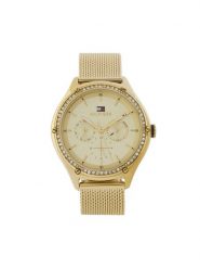 Tommy Hilfiger Zegarek Lexi 1782655 Złoty. Żółte, analogowe zegarki Tommy Hilfiger, złote. Za 749.99 zł.
