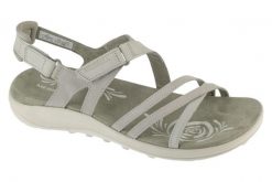 Sandały damskie, Harbor Backstrap. Brązowe sandały Merrell, bez wzorów, z materiału, sportowe, bez obcasa, bez zapięcia. Za 369.99 zł.