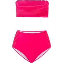 Bikini bandeau (2 części) bonprix różowy. Bikini bonprix. Za 69.99 zł.