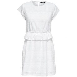 Only Kobiety Ubierają Silvija Capsleeve Anglais Dress Stopień Kompatybilności Bright White (Rozmiar 36). Sukienki marki ONLY. W wyprzedaży za 111.00 zł.