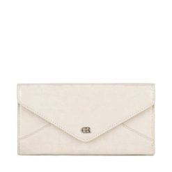 Portfel GINO ROSSI. Brązowe portfele Gino Rossi, bez wzorów. Za 99.99 zł.