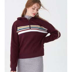Bluza z kapturem - Bordowy. Bluzy z kapturem marki House. W wyprzedaży za 39.99 zł.