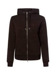 Gant kurtka dresowa Kobiety Materiał dresowy brązowy, S. Brązowe kurtki Gant, s, z aplikacjami, z dresówki, bez kaptura. Za 749.95 zł.