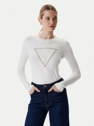 Guess Sweter W6RR49 Z2NQ2 Écru Regular Fit. Swetry Guess, xl, z aplikacjami, z wiskozy, bez ramiączek. Za 349.99 zł.