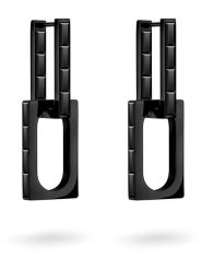 Liebeskind Kolczyki z cyrkoniami rozmiar: onesize. Czarne kolczyki Liebeskind, z cyrkonią, ze stali. Za 217.99 zł.