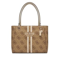 Torebka Guess. Brązowe torebki klasyczne Guess, z aplikacjami, klasyczne, bez dodatków. Za 679.99 zł.
