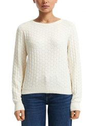 S.Oliver Sweter w kolorze kremowym rozmiar: XXL. Brązowe swetry S.Oliver, s, bez wzorów, bez ramiączek. Za 73.99 zł.