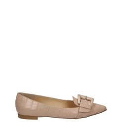 ELEGANCKIE BALERINY W SZPIC 01955 COCC CIPRI. Baleriny Venezia, bez wzorów, ze skóry, eleganckie, bez obcasa, bez zapięcia. Za 199.00 zł.