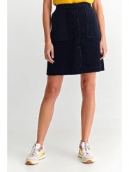 TATUUM Spódnica w kolorze granatowym rozmiar: 44. Niebieskie spódnice Tatuum, bez wzorów, z bawełny, midi. Za 92.86 zł.