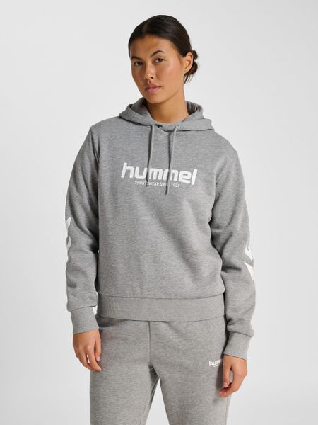 Bluza damska z kapturem Hummel Legacy 2.0. Czarne bluzy Hummel, s, bez wzorów, z bawełny, klasyczne, bez ramiączek, z kapturem. Za 286.00 zł.
