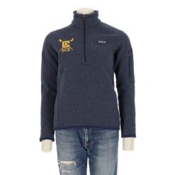 Second life - Kobiecy Sweter Polarowy z Kapturem - Jak nowy. Niebieskie swetry Patagonia, bez wzorów, z polaru, sportowe, bez ramiączek. Za 255.56 zł.