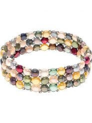 Pearl Addict Bransoletka z perłami w różnych kolorach rozmiar: onesize. Bransoletki Pearl Addict, z perłą. Za 288.52 zł.