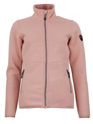 Peak Mountain Kurtka polarowa "Acapri" w kolorze jasnoróżowym rozmiar: L. Różowe kurtki Peak Mountain, l, bez wzorów, z materiału, bez kaptura. Za 252.99 zł.