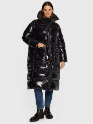 Calvin Klein Płaszcz zimowy High Shine K20K204687 Czarny Regular Fit. Czarne płaszcze Calvin Klein, na zimę, s, bez wzorów, z syntetyku, bez kaptura. Za 1,479.00 zł.