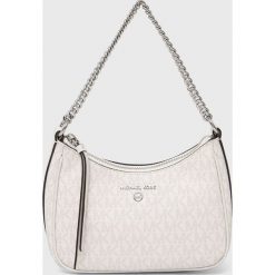 MICHAEL Michael Kors torebka. Białe listonoszki MICHAEL Michael Kors, bez wzorów, bez dodatków. Za 699.99 zł.