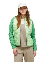 Kurtka Peak Performance puchowa damska Helium Down Hybrid Jacket zielona - M. Zielone kurtki Peak Performance, l, bez wzorów, z elastanu, bez kaptura. Za 879.00 zł.