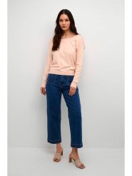 Cream Sweter "Dela" w kolorze brzoskwiniowym rozmiar: XL. Pomarańczowe swetry Cream, xl, bez wzorów, bez ramiączek. Za 70.57 zł.