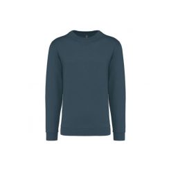 Bluza z okrągłym dekoltem Kariban. Niebieskie bluzy bez kaptura KARIBAN, xl, bez wzorów, z bawełny, bez kaptura. Za 128.50 zł.