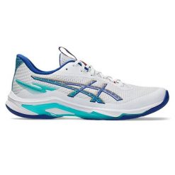 Buty sportowe ASICS Netburner Ballistic FF 4 Białe. Białe buty treningowe ASICS, bez wzorów, bez zapięcia. Za 566.60 zł.