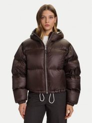 Tommy Hilfiger Kurtka puchowa WW0WW46541 Brązowy Regular Fit. Brązowe kurtki Tommy Hilfiger, m, bez wzorów, z puchu, bez kaptura. Za 1,349.00 zł.