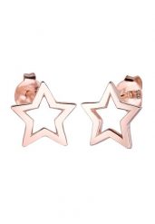 Elli Damskie Star Cut-Out Astro Look Basic Trend w srebra próby 925 Kolczyki 1 ct. Szare kolczyki Elli, srebrne. Za 178.99 zł.