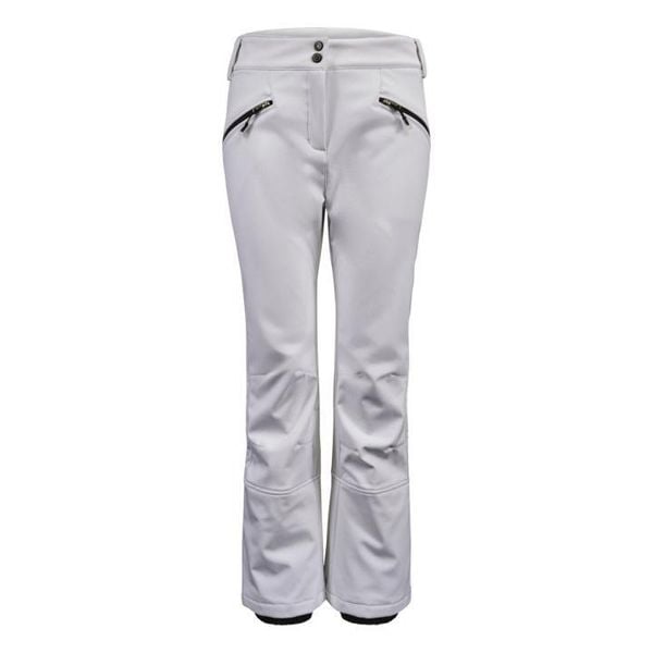 Damskie spodnie narciarskie softshell Killtec Thônes. Białe spodnie narciarskie Killtec, bez wzorów, z materiału, narciarskie. Za 394.50 zł.