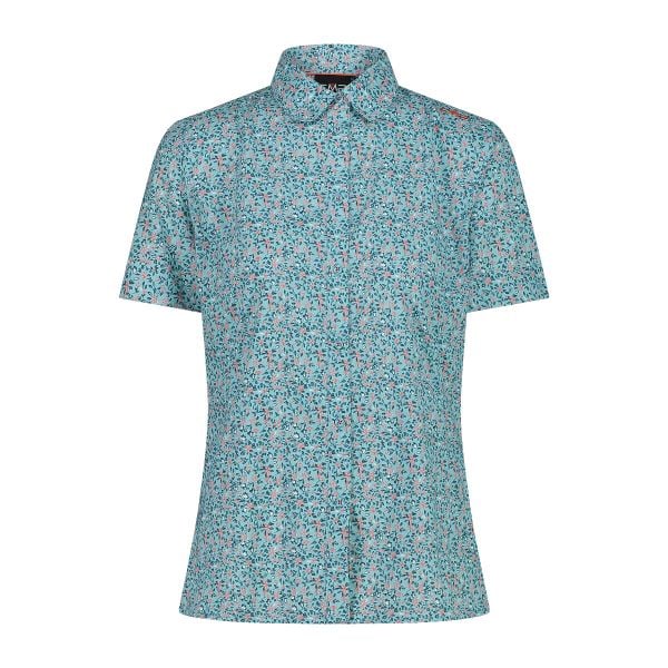 Koszula damska bez rękawów CMP. Niebieskie koszule CMP, bez wzorów, sportowe, bez kołnierzyka, bez ramiączek. Za 224.50 zł.