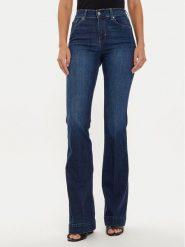 Liu Jo Jeansy UF4061 DS615 Granatowy Bottom Up Fit. Niebieskie jeansy Liu Jo, bez wzorów, z bawełny. Za 339.99 zł.