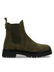 Gant Sztyblety 29553763 Zielony. Zielone botki Gant, bez wzorów, ze skóry, bez obcasa, na płaskiej podeszwie, bez zapięcia. Za 479.99 zł.