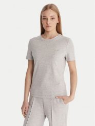 Guess T-Shirt V6RI07 J1314 Szary Regular Fit. Szare t-shirty Guess, xs, z aplikacjami, z bawełny, bez kołnierzyka, bez ramiączek. Za 159.99 zł.